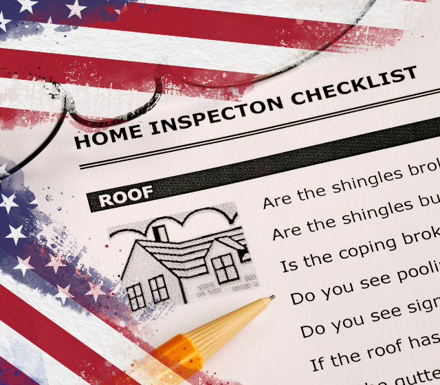 Drone inspection service by Best Inspector LA over Los Angeles homes