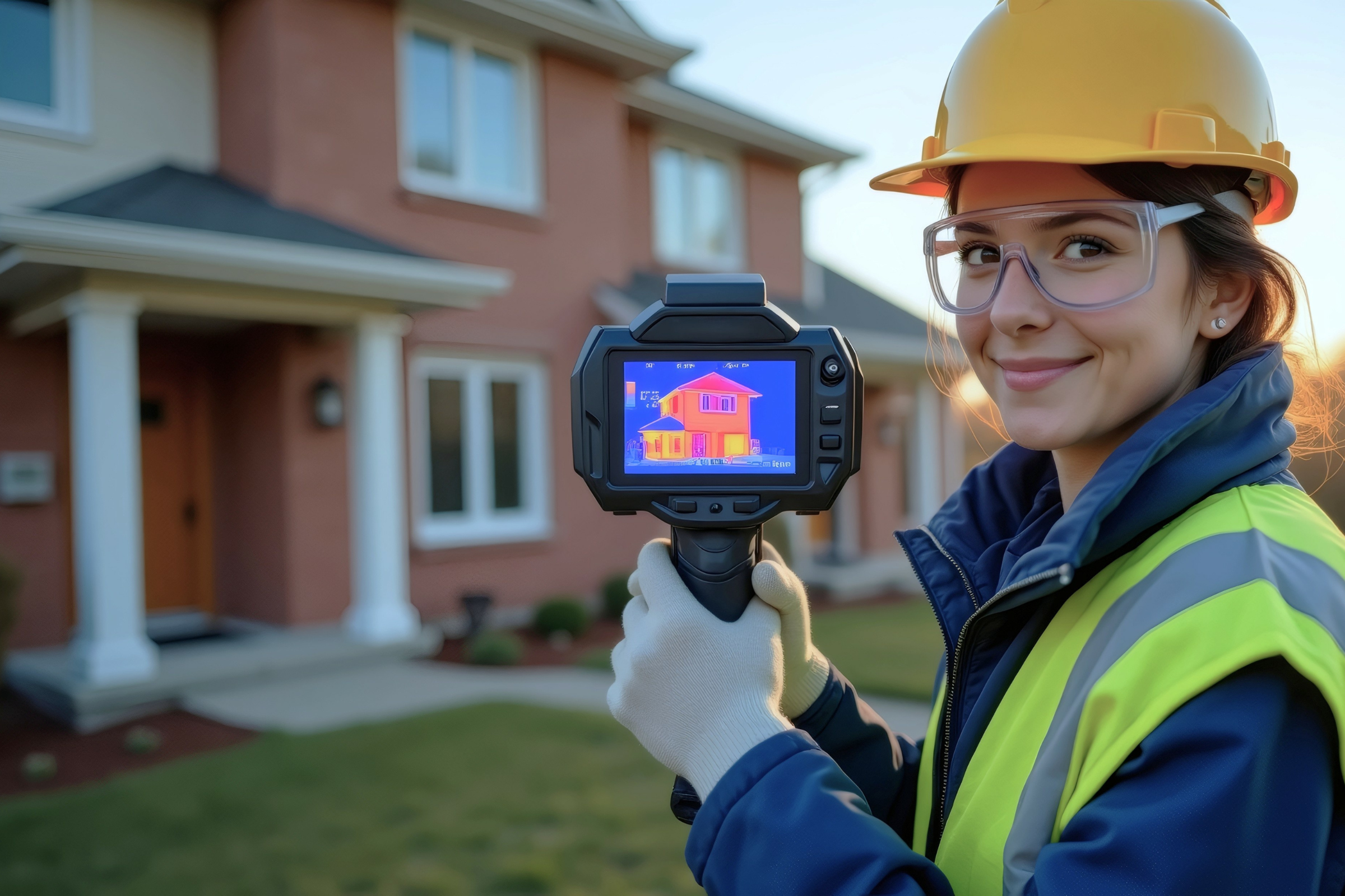 Thermal imaging scan for energy loss and hidden leaks in Los Angeles homes