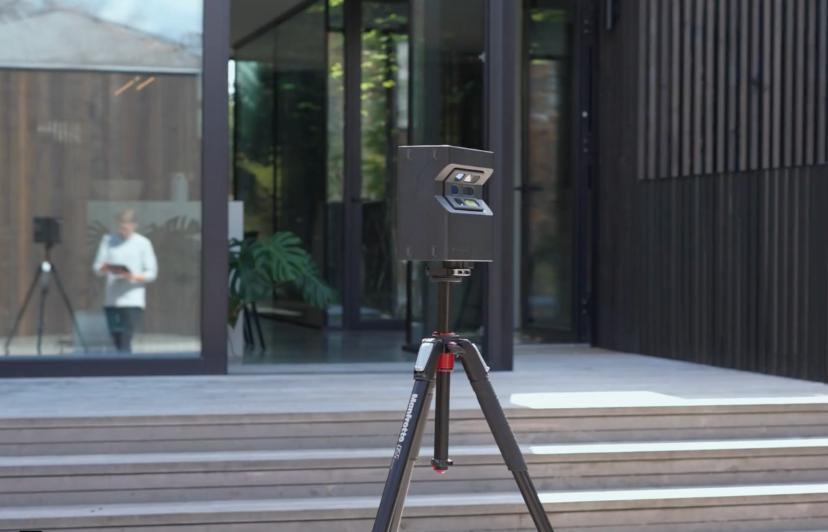 3D camera scanning home interior for pre-purchase documentation by Best Inspector LA