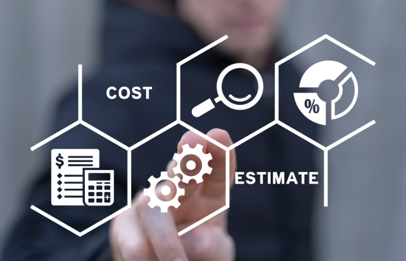 Digital repair pricing report with home maintenance breakdown